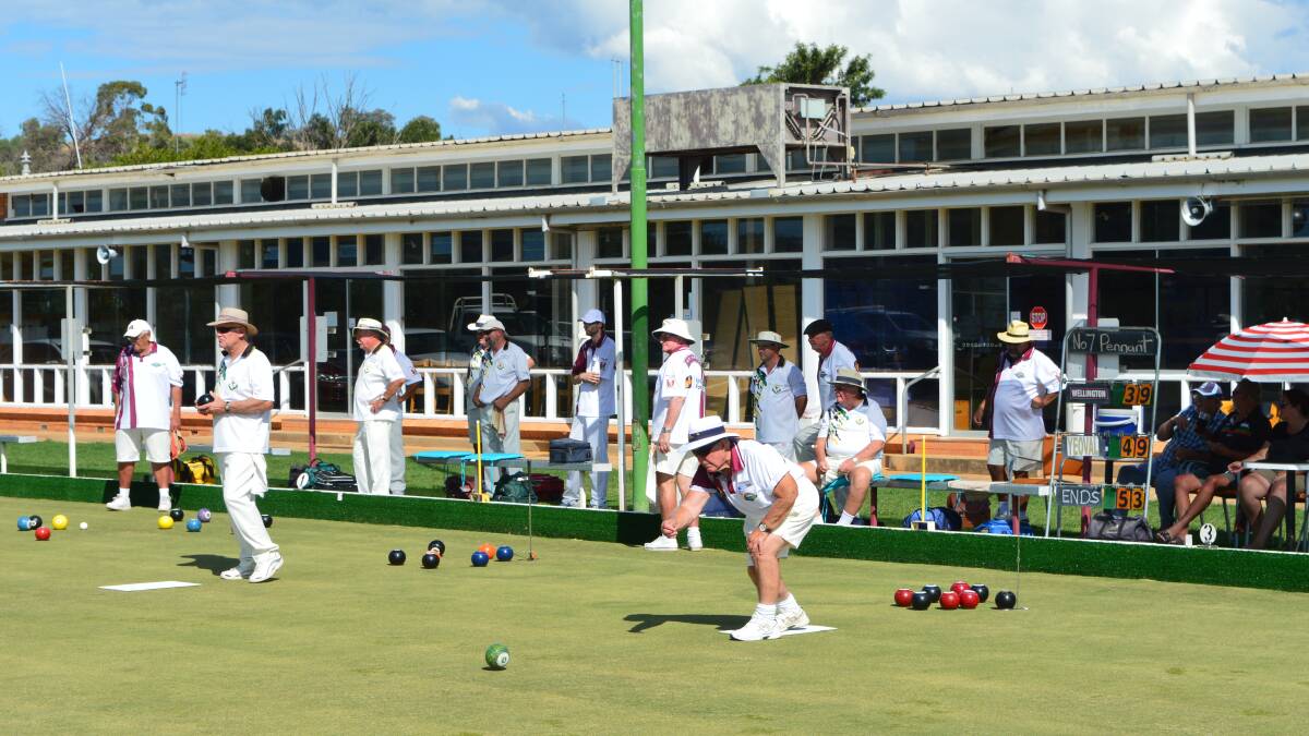 Great Day for Bowls: Pennant Bowls between Yeoval and Wellington. Photo: CONTRIBUTED