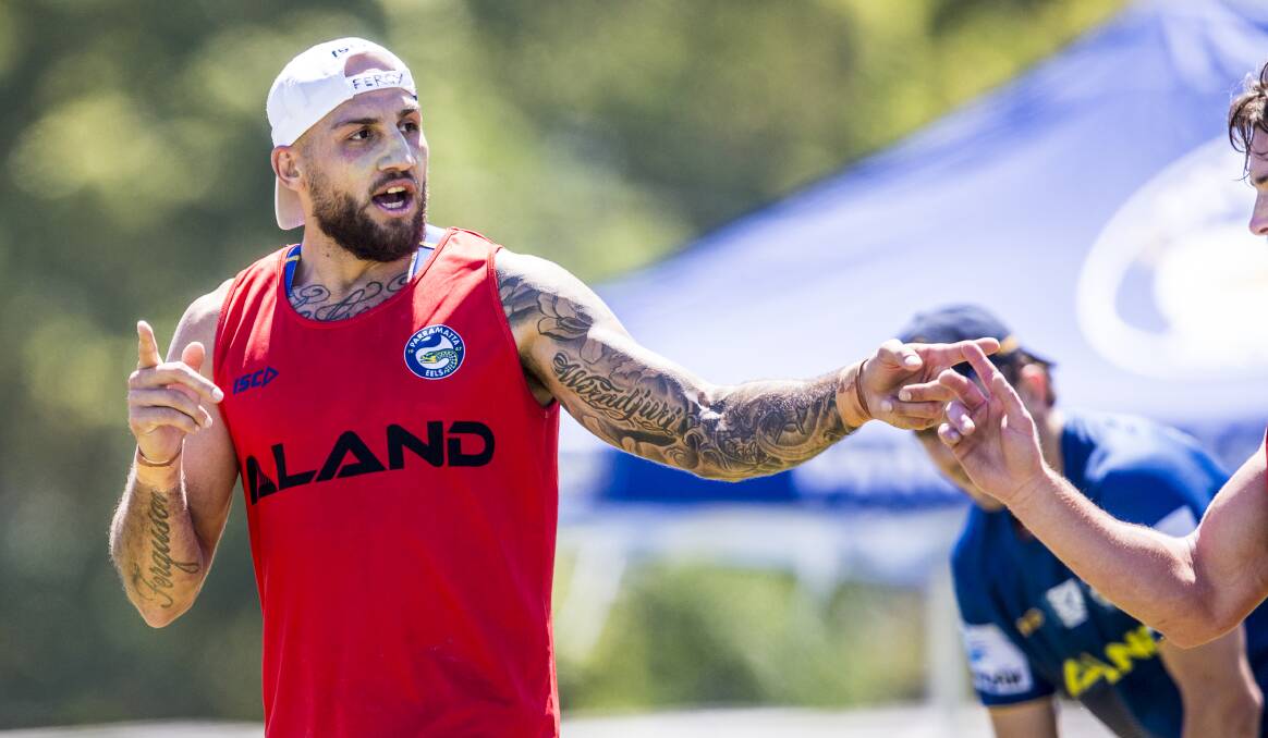 BACK IN ACTION: Blake Ferguson is on the comeback from injury but has begun pre-season training with new club Parramatta this week. Photo: AAP