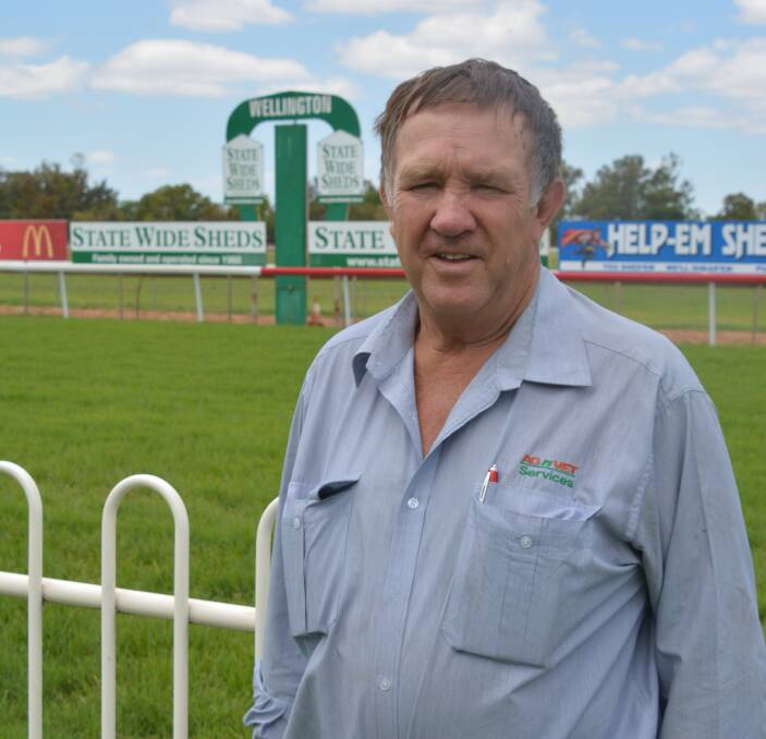 BIG TIME: Race Club vice president Malcolm Brown at the Wellington Racecourse. Photo: NICK GRIMM