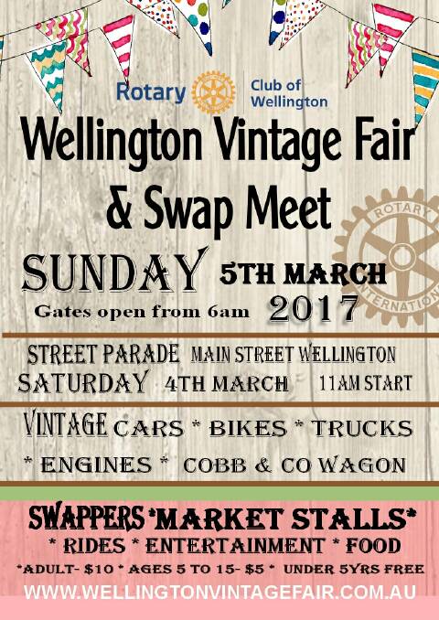 Vintage Fair and Swap Meet is drawing near