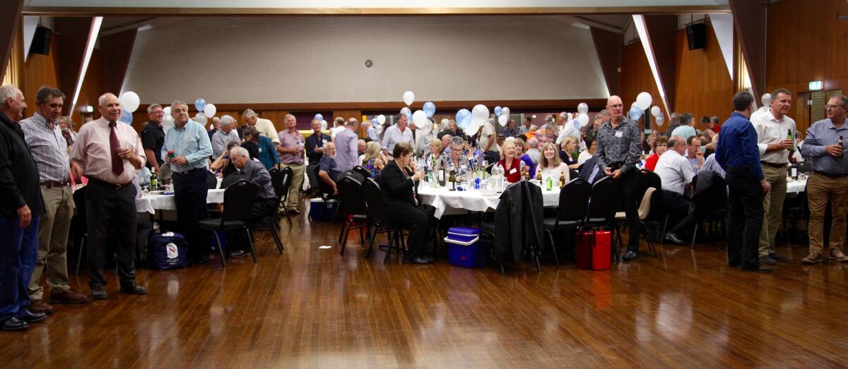 REMINISCING: Over 300 people turned out for the 1958-1975 Wellington High School Reunion. Photo: JO IVEY.