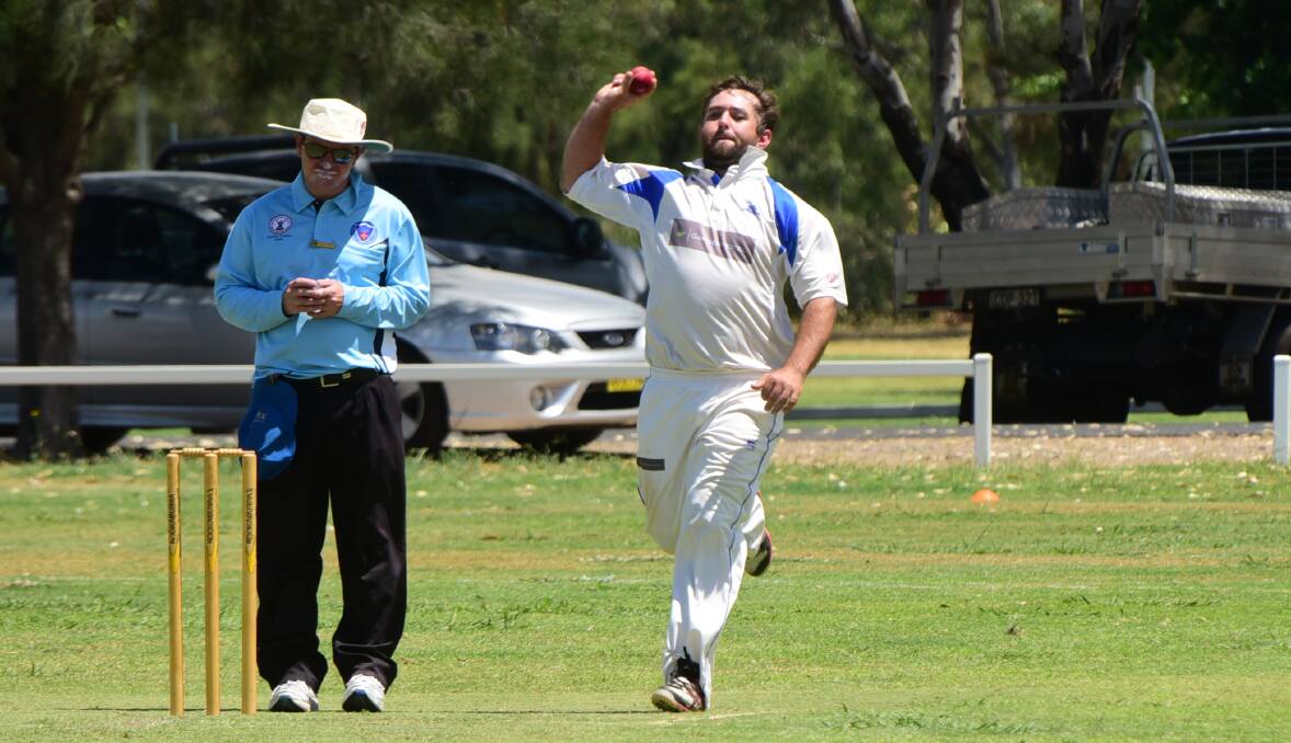 ALL ROUNDER: Nick Cosier was solid, but his side lost to Souths in Dubbo on Saturday. Photo: BELINDA SOOLE. 