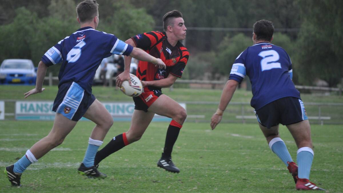 Parkes' Sam Dwyer is one of three Spacemen named in the Under 23 Western Rams squad. 