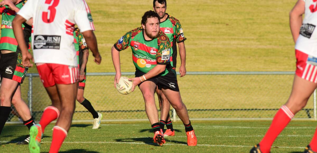 STEERING THE SHIP: Steve Merritt has been tasked with getting the Westside Rabbitohs around the park and produced a solid showing in his first match in the number six jersey last weekend. Photo: BELINDA SOOLE