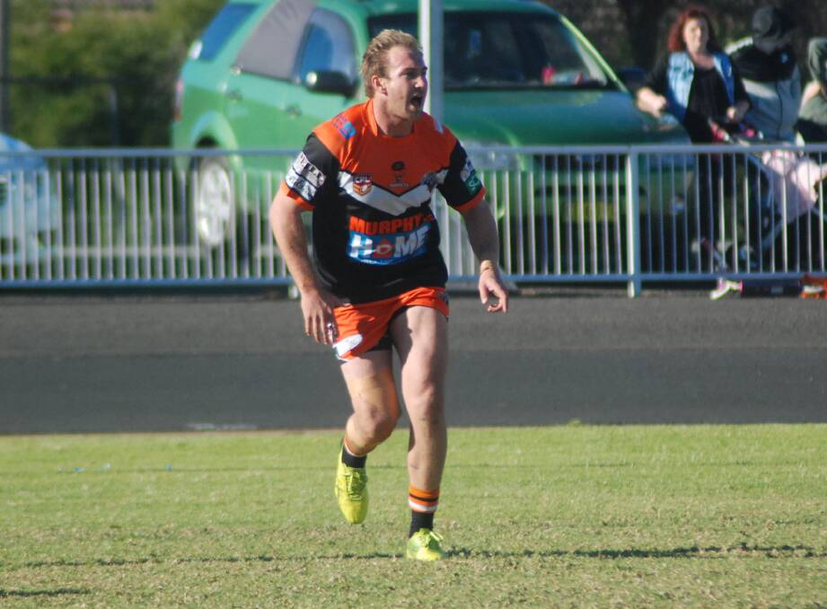 FINDING FORM: After losing his first game as Nyngan captain-coach, Stewart Mills has led the Nyngan Tigers on a run of four straight wins in the Group 11 first grade competition. Photo: GRACE RYAN
