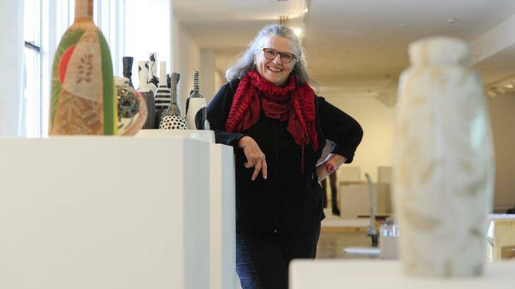 Ceramic artist Janet DeBoos' exhibition at Craft ACT will include works from every phase of her career. Photo: Melissa Adams