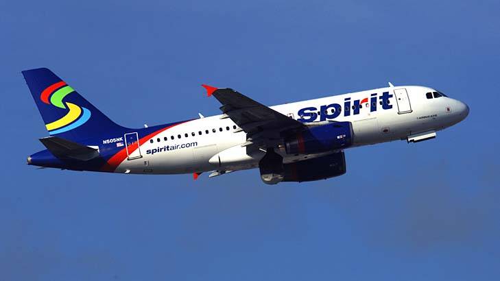 US-based Spirit Airlines tops the list of airlines whose ancillary fees form a large chunk of their revenue. Photo: Richard Sheinwald