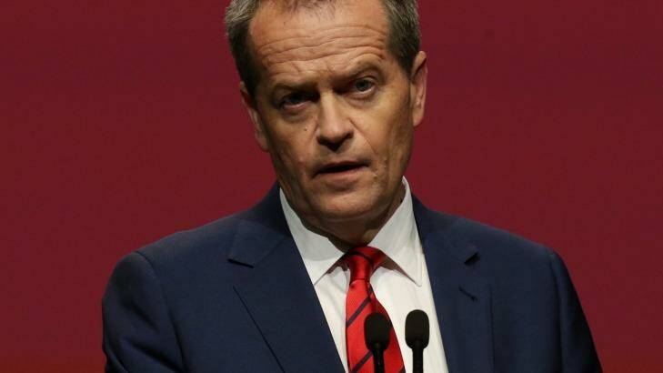 Speaking out: Bill Shorten. Photo: Andrew Meares