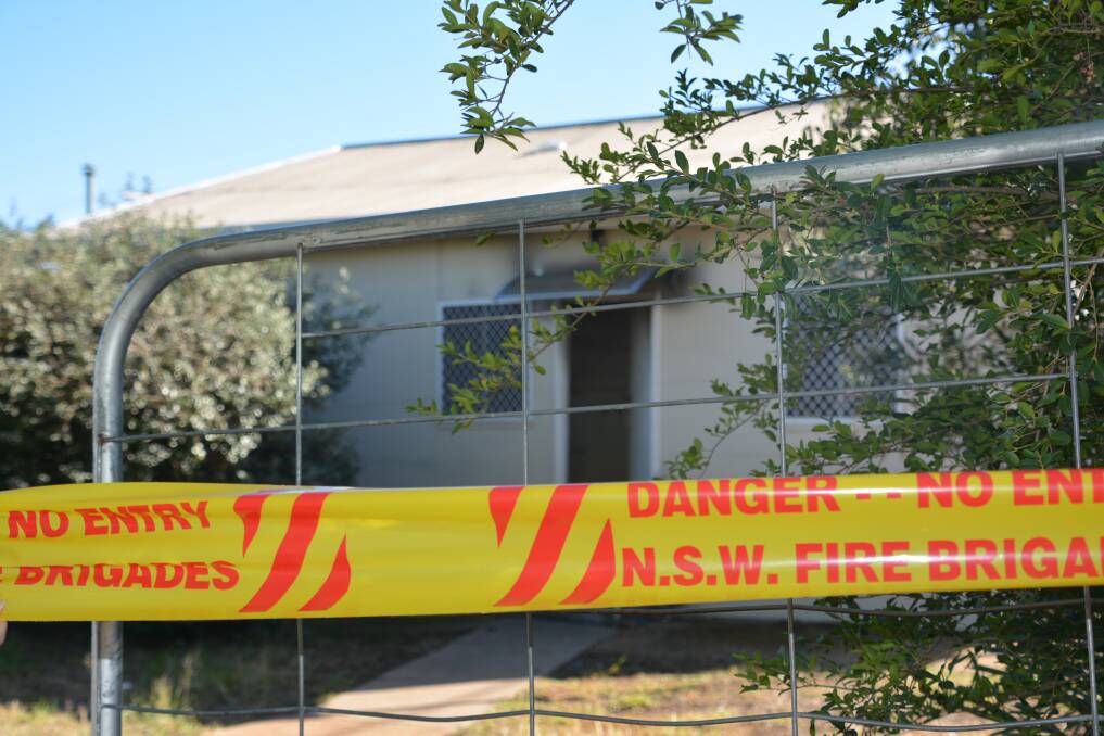 The Rural Fire Service was called to a fire in another unoccupied house at Wellington.	Photo: NATE THOMAS