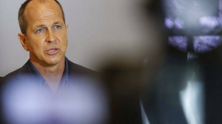 Peter Greste: said the letters gave him a reason to get up every morning. Photo: Peter Rae