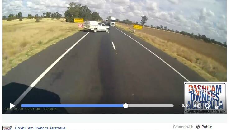 Cop Caught Out on Tomingley Road