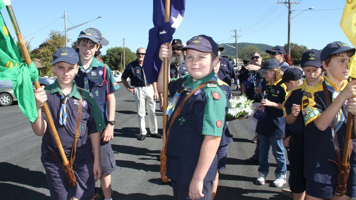 Anzac Day services in Wellington and Geurie. Photo: WELLINGTON TIMES
