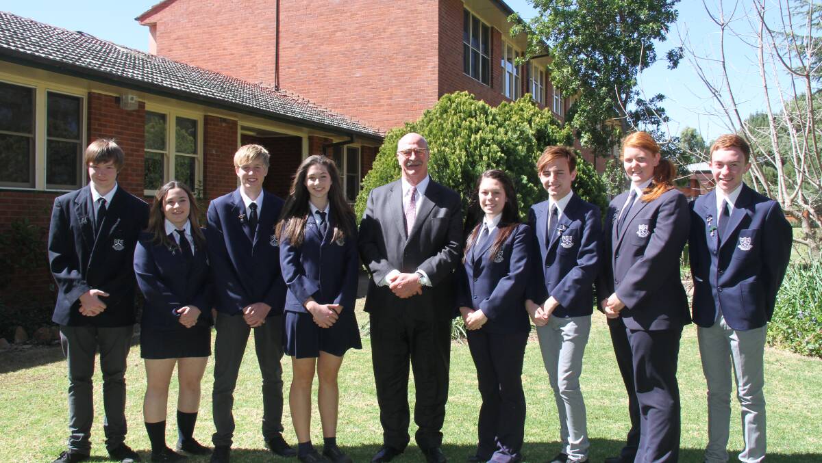 Incoming vice - captains Michael Rich and Tahnee Kelly, incoming captains Samuel Hunt and Bridgette Birbiles, outgoing captains Maddison Smith and Timothy Forrest, outgoing vice captains Tara - Lee Swainston and Patrick Haelser. 