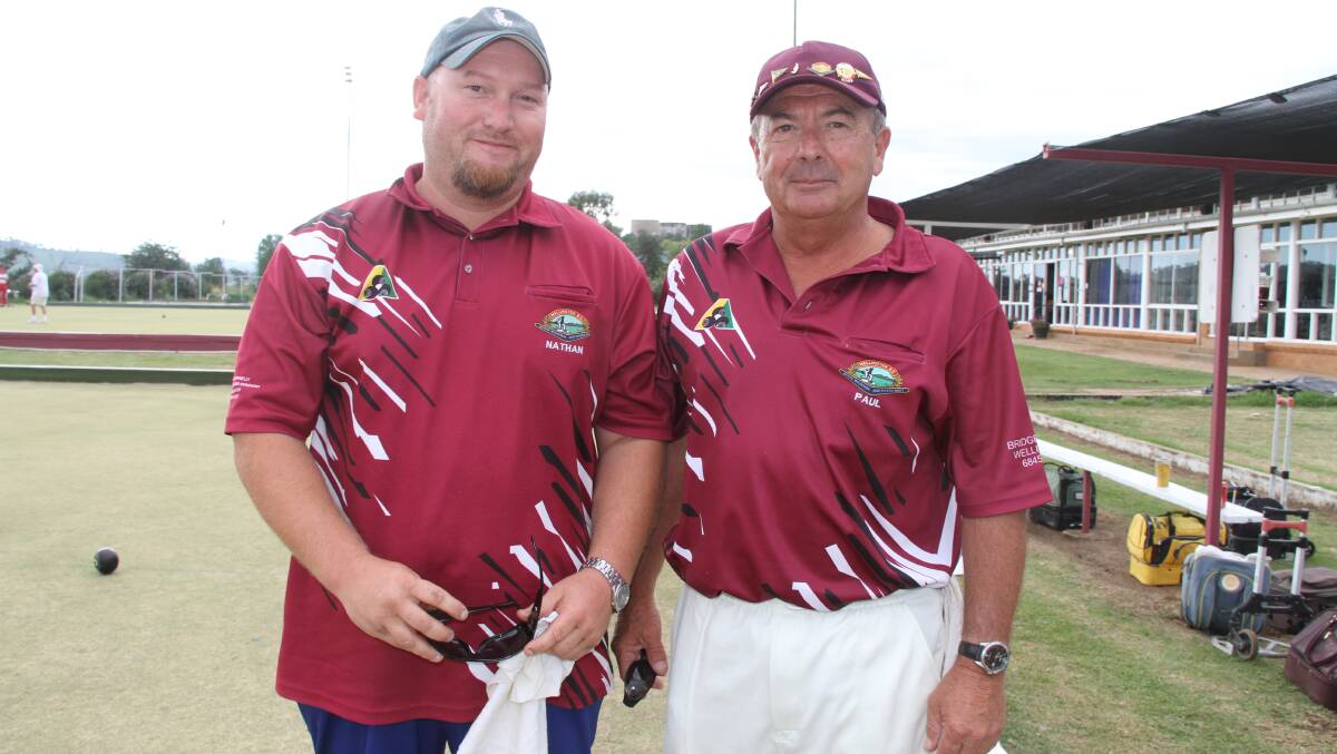 At the Wellington Boot Triples : Nathan Boyers and Paul Manning