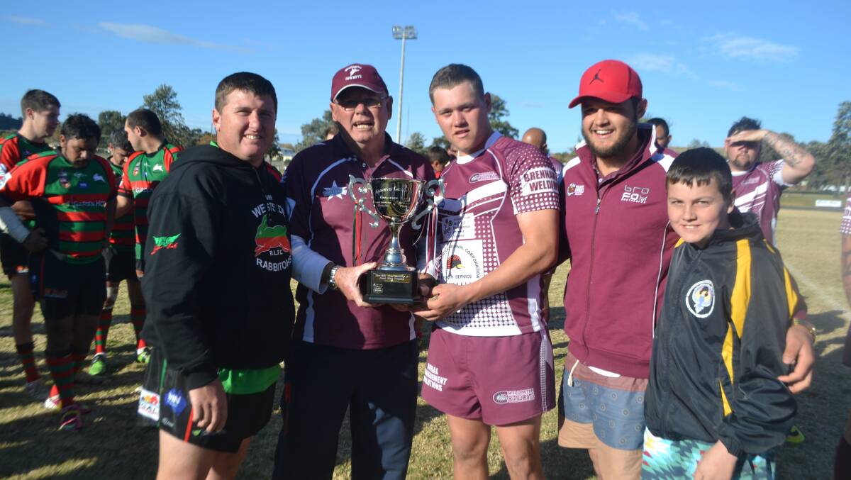 The Gungie Police Origin series has been a marvellous success. Big Crowd, loads of fun and Westhaven took out the deciding match of the 3 game series 10-5. The Cowboys took out the Under 18's and first grade matches including the Bill Pop Darney, Noel Sing Trophy