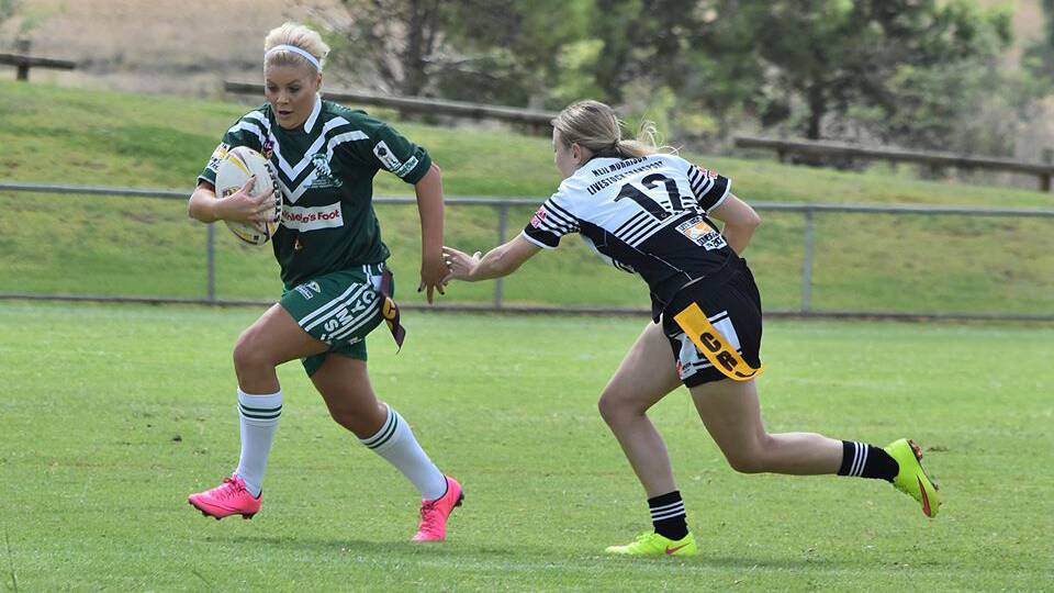 Chrystal Thompson has been named in the Western Rams League Tag side