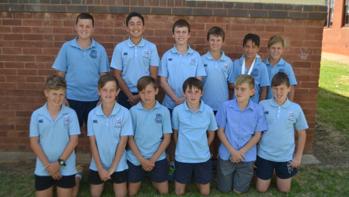 The Wellington Public School touch football side is heading to the NSW titles