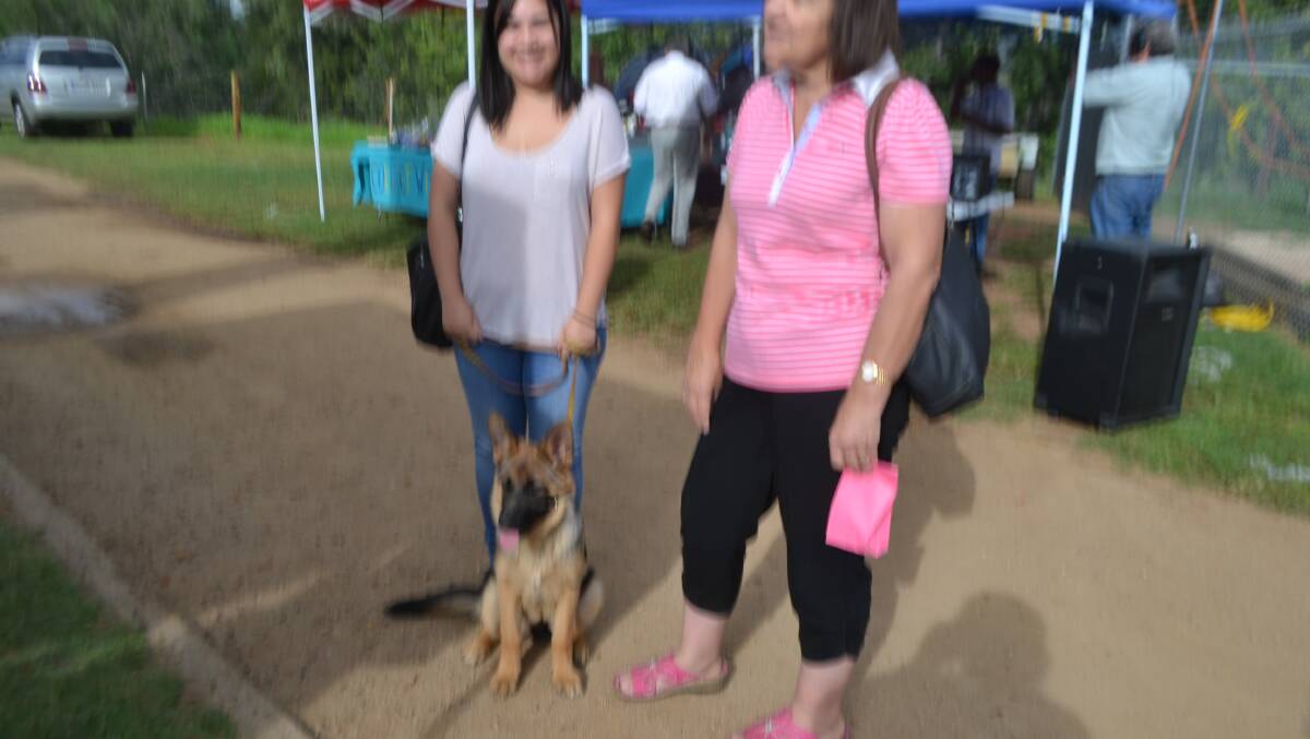 Kathy Nott and Marissa Takemoto on a dogs day out