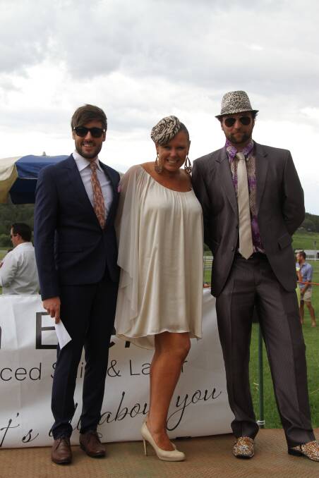 Best dressed male 18-30 Paul Rich, Sharon Lenton and Peter Giorgiutti won the best shirt