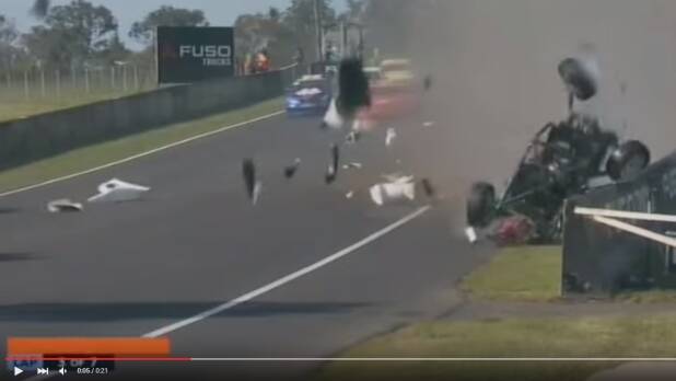Second horror crash in two days at Bathurst
