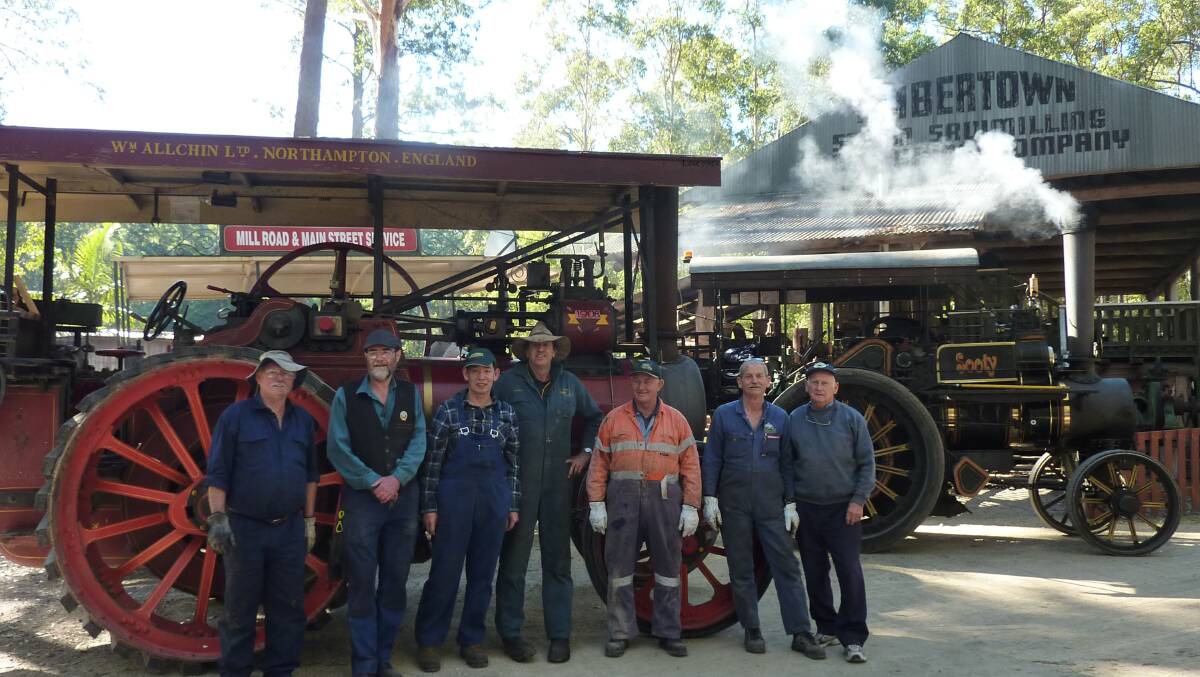 Locals were part of an event in Maitland where a local steam locomotive was showcased. 