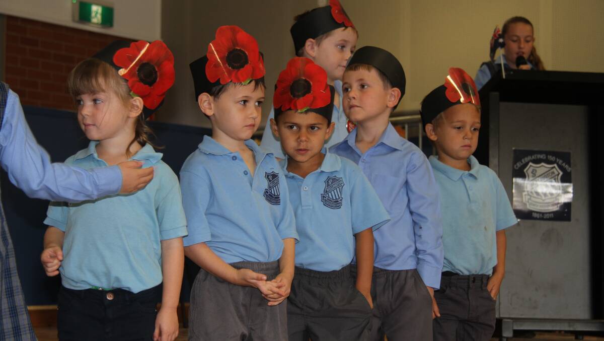 Children learned about the Anzac tradition
