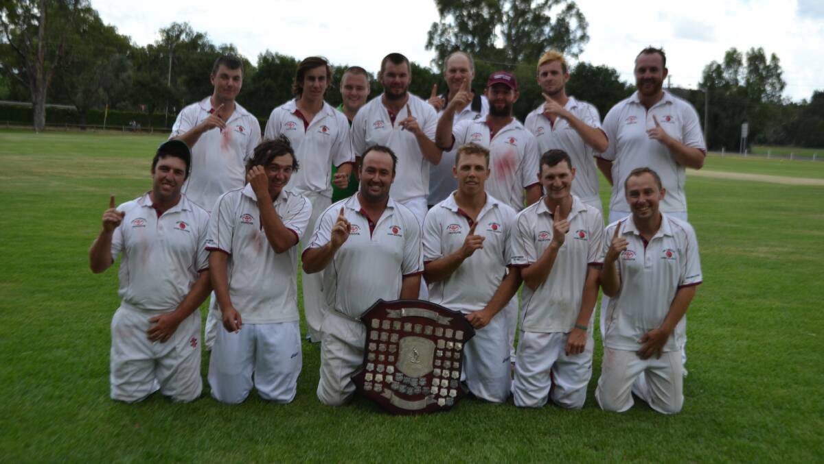 Wellington are champions of the 2015 Brewery Shield