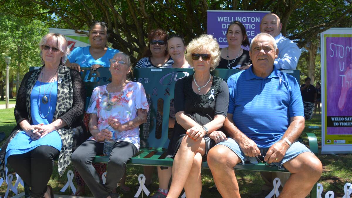 A large crowd has attended a White Ribbon Day event at Wellington's Cameron park.
Families effected by domestic violence have been paid tribute to.
Their names are on a plaque and bench at Cameron park.  