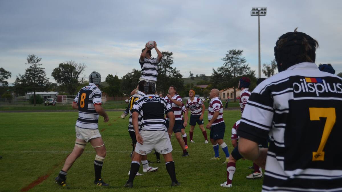 The forwards played the trial at full throttle