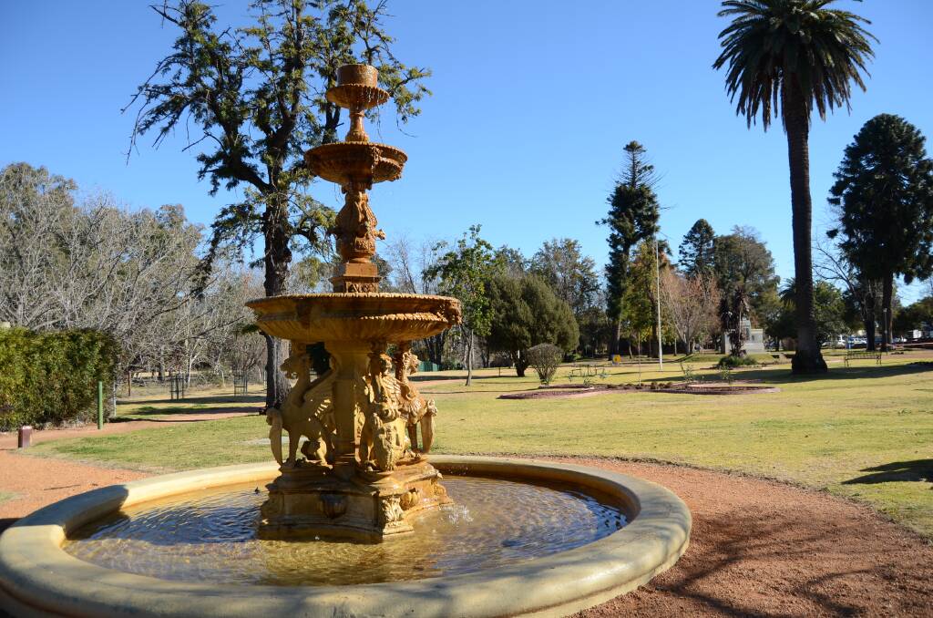 RESTORING FORMER GLORY: Dubbo Regional Council's Ian McAlister said he wanted to ensure the Victorian feel of Cameron Park was maintained during the redevelopment. Photo: ELOUISE HAWKEY