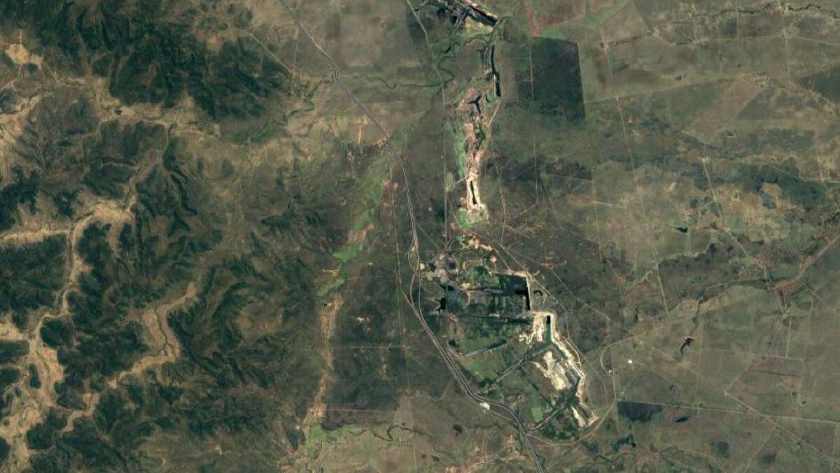 Saraji South coal mine near Dysart in Queensland. Picture by Google 