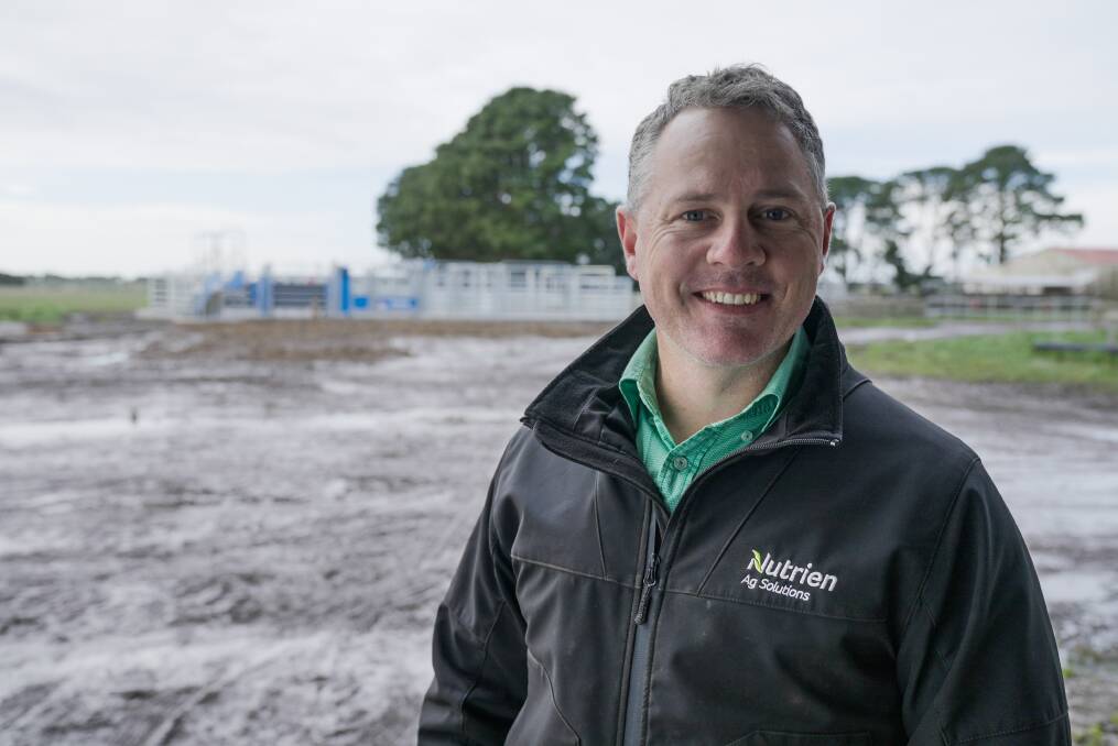 Timboon livestock agent Tim Nowell. Picture supplied