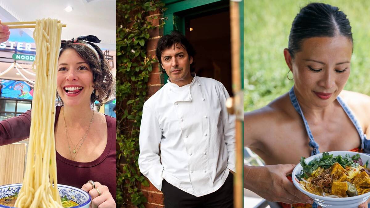 Sofia Levin (left), Jean-Christophe Novelli (centre) and Poh ling Yeow (right). Pictures via Instagram