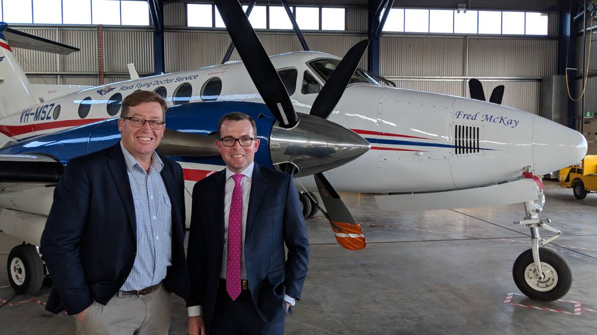 Member for Dubbo Troy Grant and Minister for Tourism and Major Events Adam Marshall, who has helped facilitate a special tourism relationship between NSW and China.