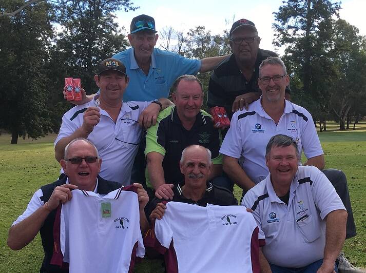 Great Rollup: Dubbo RSL Winners with Dudley and Greg the organiser and assistant.