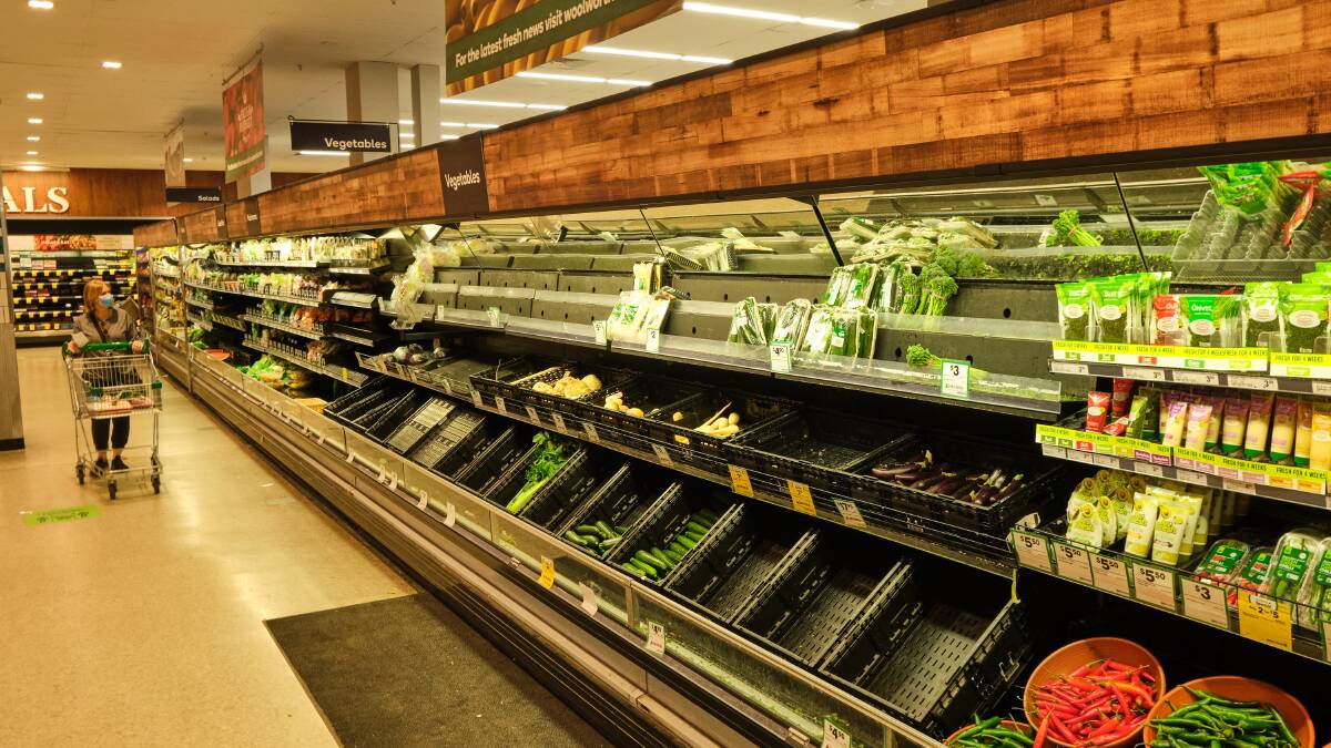 Fresh food, RAT shortages to continue across the nation