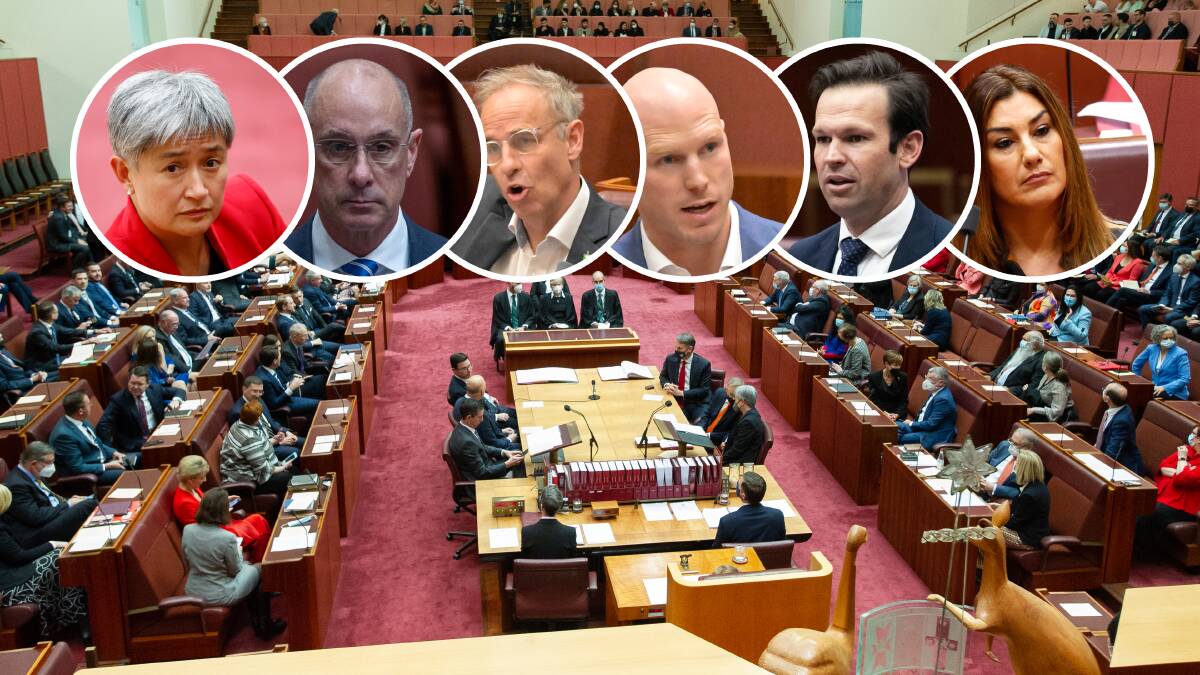 Figures from the Senate's statistics site show who turned up the most, and the least, to Parliament last year. Pictures ACM
