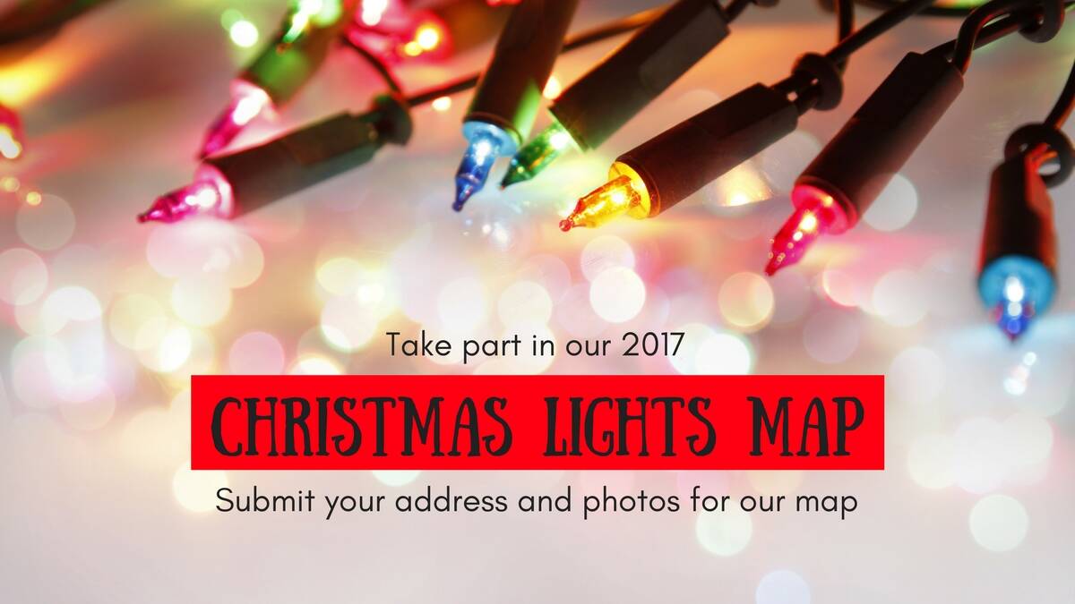 Wellington’s Christmas Lights Map | Add your address
