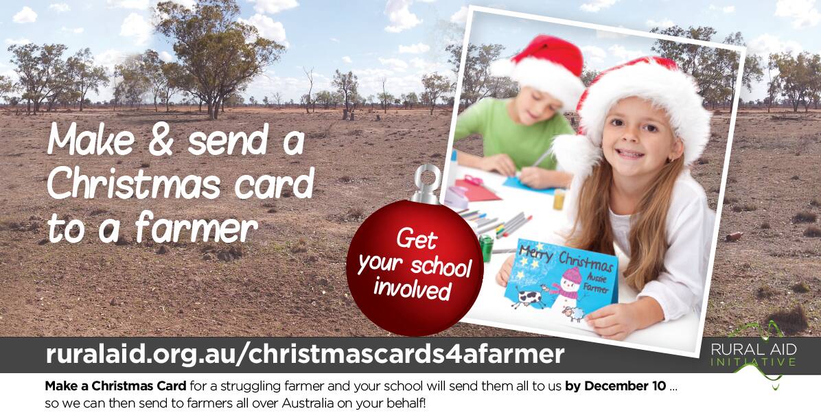 Struggling to get into the festive spirit? Send a Christmas card to a farmer