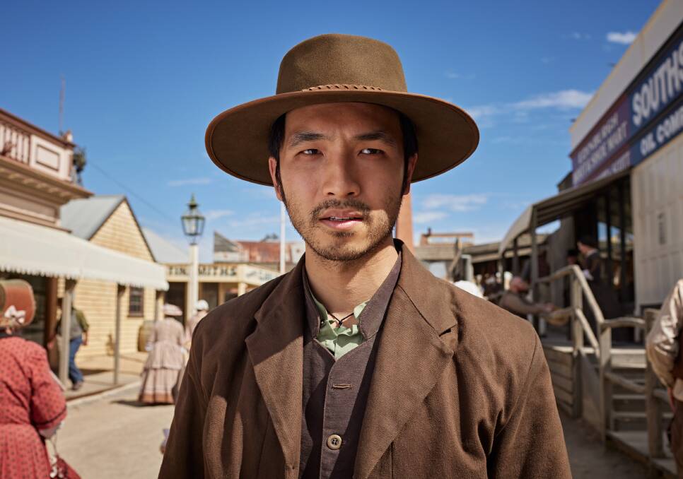 UNTOLD STORY: Yoson An plays Wei Shing, a headman of the Chinese miners in SBS drama New Gold Mountain.