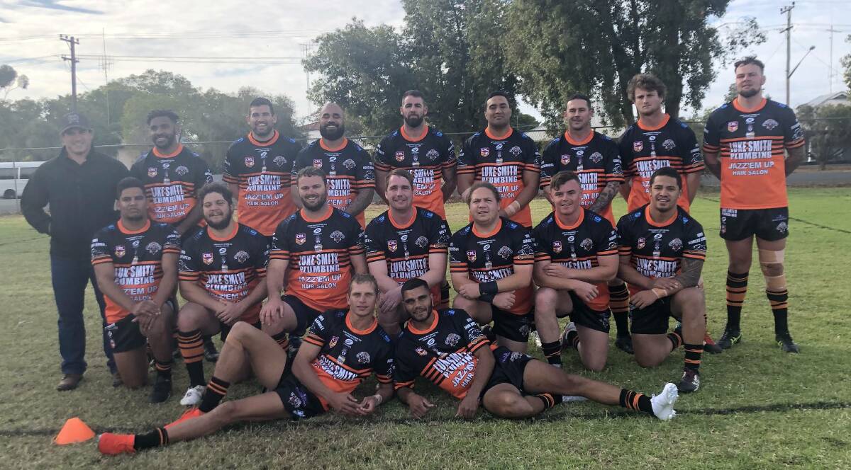 LIKE A TIGER: Nyngan wore different jerseys for their round seven clash with Macquarie. 