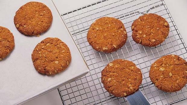 Traditional: ANZAC biscuits. 