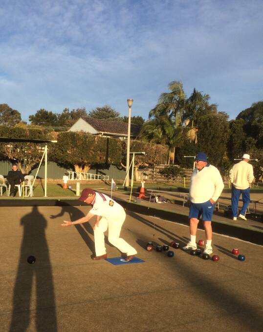 IN ACTION: Wellington’s Don Graham on the mat at Taren Point. Photo: CONTRIBUTED
