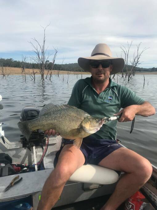 FISHING: Jared Wykes took out the biggest Yellow Belly at the Twin Rivers Fishing Club Wellington's final in house competition for the year. Photo: Contributed