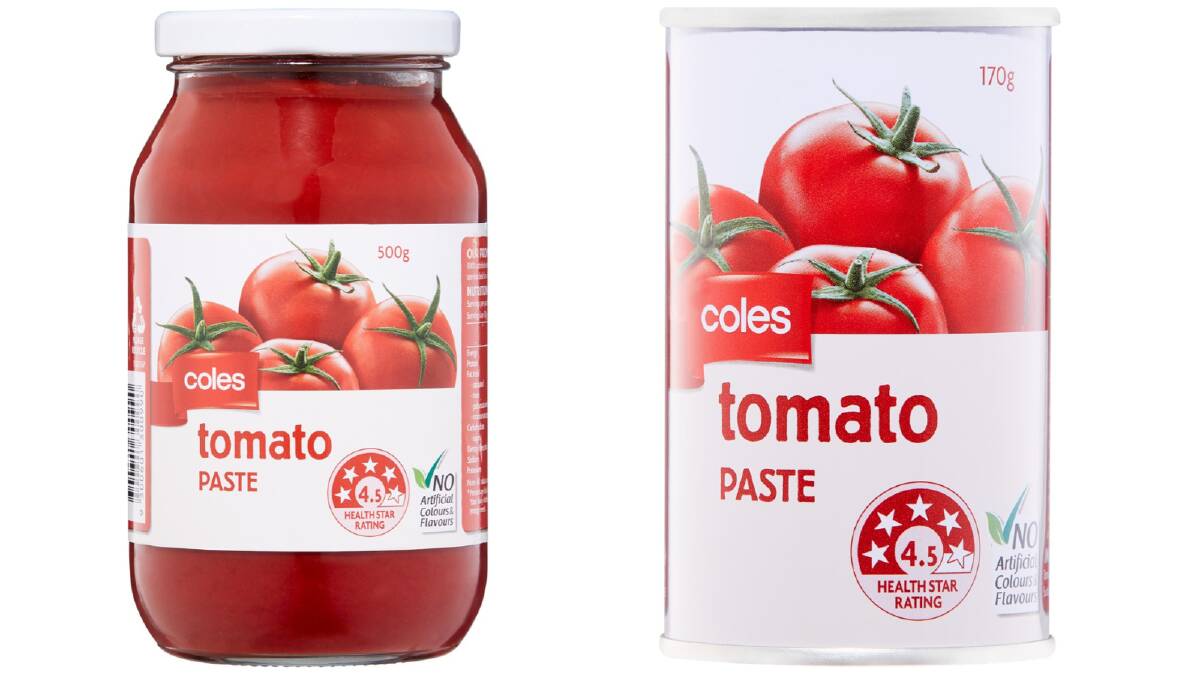 Coles recalls tomato paste nationally