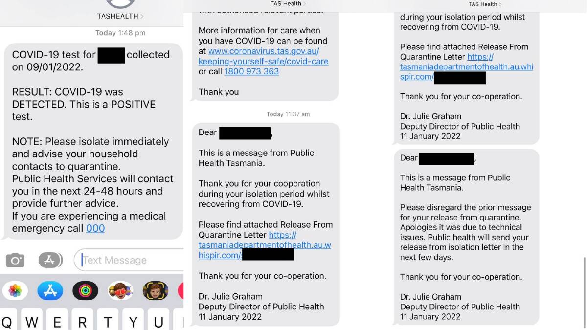 Thousands of incorrect messages sent freeing cases from quarantine