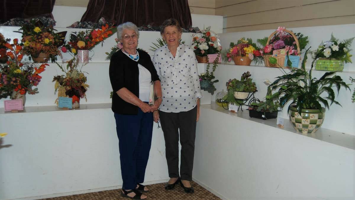 Left: The St Mary's Anglican Flower Show is back on again this Friday. Photo: FILE 
