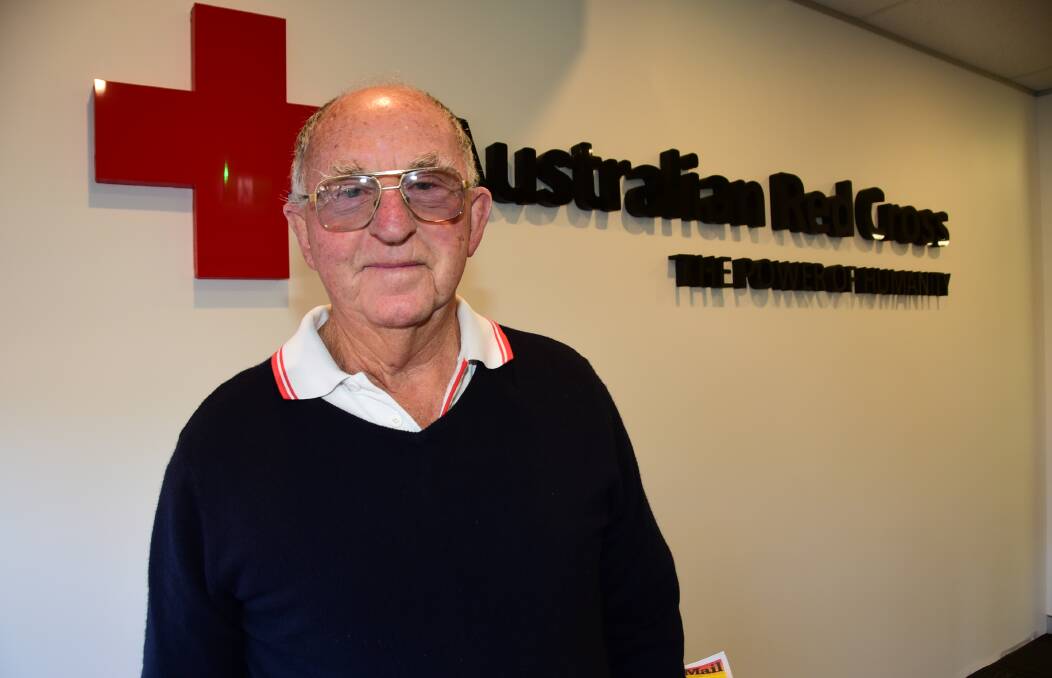 LIFE-SAVING: Australian Red Cross first aid trainer George Chapman urges the villages of Geurie, Stuart Town and Wongarbon to install a defibrillator. Photo: PAIGE WILLIAMS 