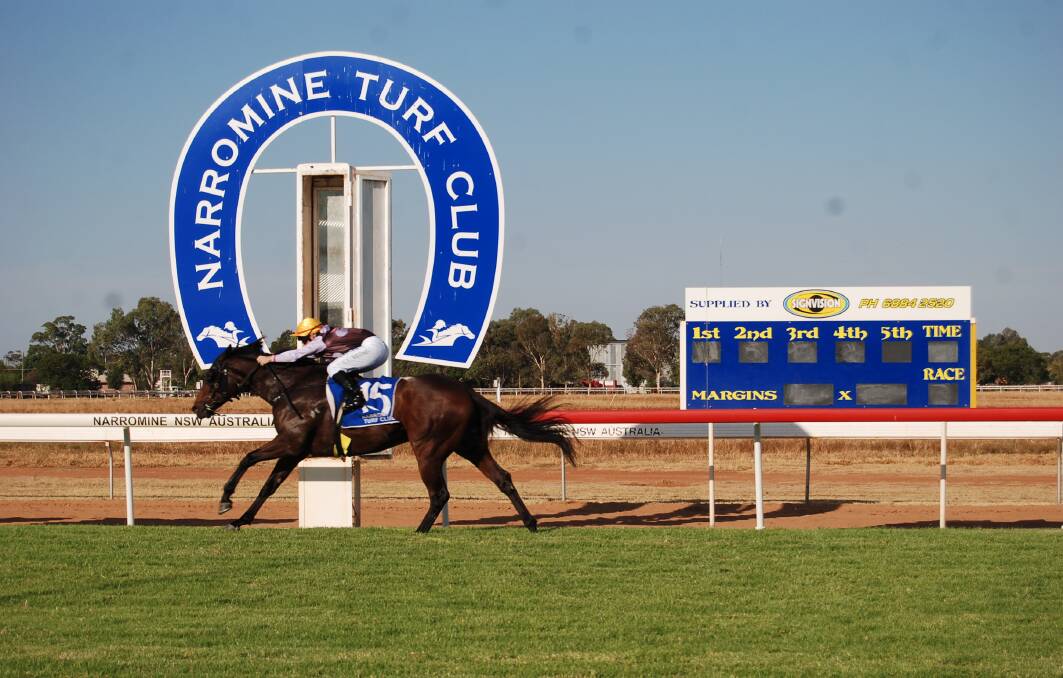 The Narromine Gold Cup is back on this weekend at the Narromine Turf Club. Photo: ZAARKACHA MARLAN 