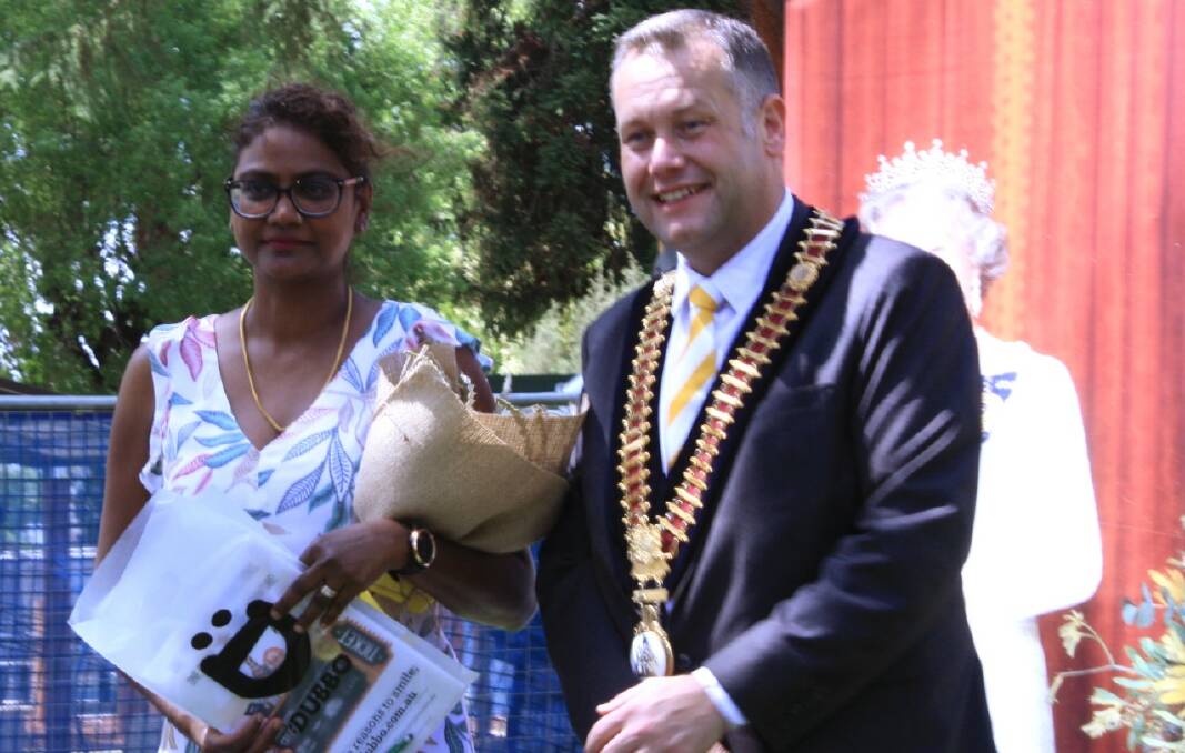 Welcome: Wellington's Agnes Lourdusamy Batho, originally from Malaysia, officially became an Australian citizen on Sunday, January 26. Photo: Taylor Jurd. 